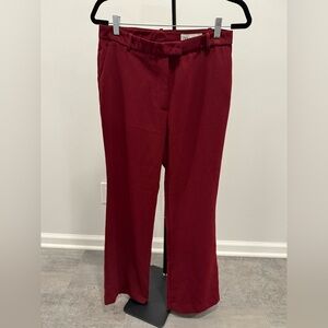 Zara Burgundy Trousers
